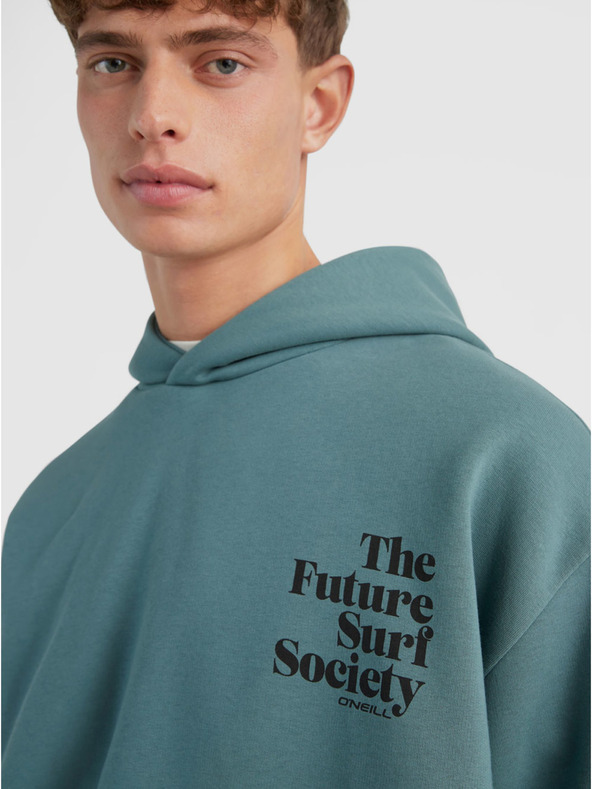O'Neill Turkizna moška majica s kapuco O'Neill FUTURE SURF HOODIE