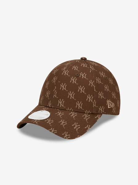 New Era Rjava ženska vzorčasta kapa New Era 940W
