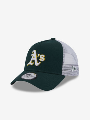 New Era Oakland Athletics Team Script Trucker Šiltovka