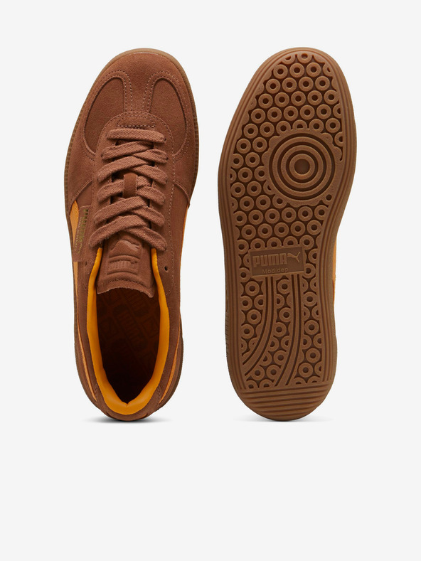 Puma Rjave moške superge iz semiša Puma Palermo