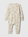 GAP Otroška vzorčasta kombinezonska obleka GAP