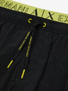 Armani Exchange Črne moške kopalke Armani Exchange