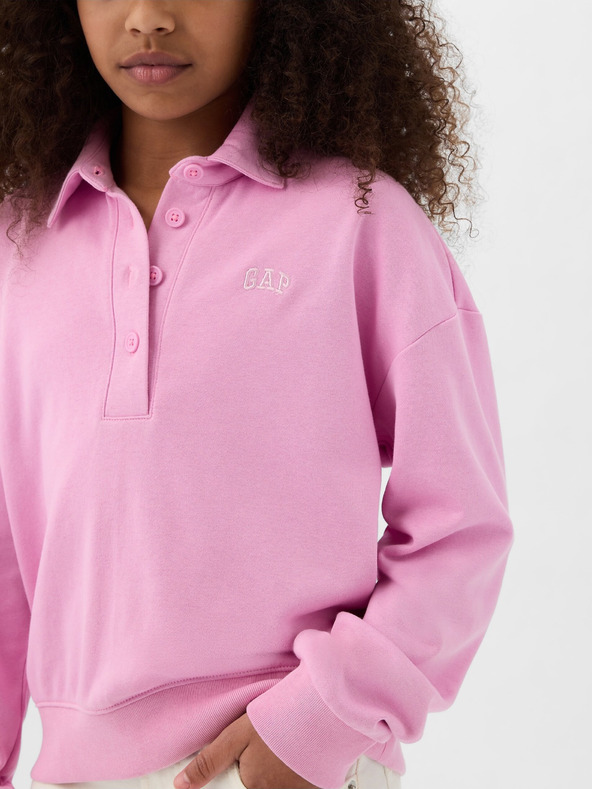 GAP Otroška majica z ovratnikom GAP