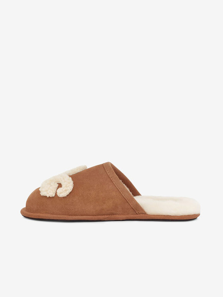 UGG Rjavi moški domači čevlji iz semiša UGG Bailey Bow II