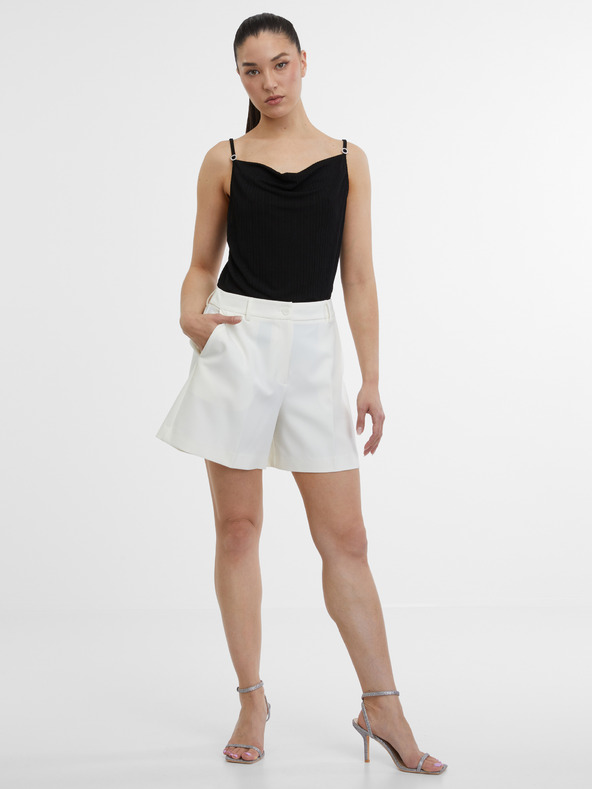 Orsay Črna ženska majica brez rokavov ORSAY