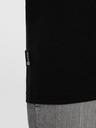 Ombre Clothing Črna moška majica z v-izrezom Ombre Clothing