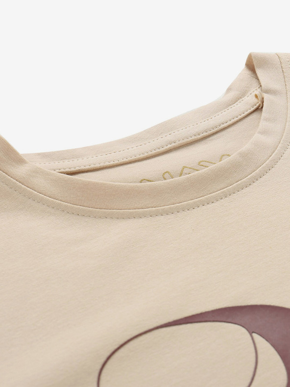 NAX Bež ženska majica NAX NERGA