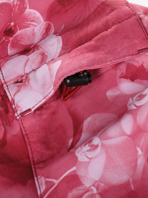 ALPINE PRO Rdeča ženska softshell jakna ALPINE PRO HOORA