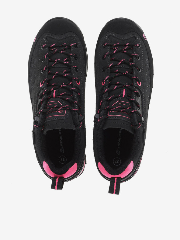 ALPINE PRO Sivi ženski zunanji škornji z membrano PTX ALPINE PRO Wasde