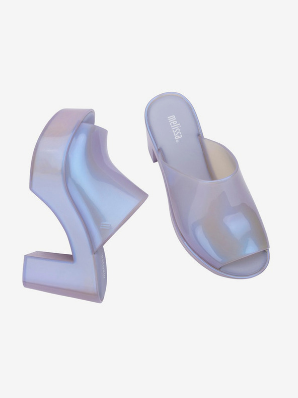 Melissa Svetlo vijolični ženski copati s peto Melissa Mule AD