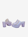 Melissa Svetlo vijolični ženski copati s peto Melissa Mule AD
