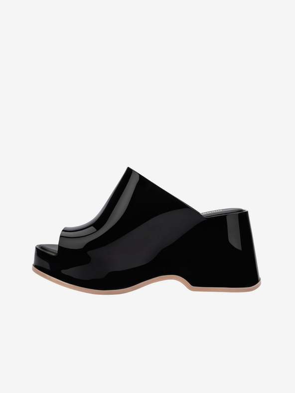 Melissa Črni ženski copati na platformi Melissa Patty AD