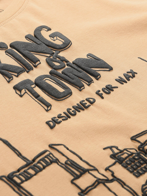 NAX Moška bež majica NAX Jurg