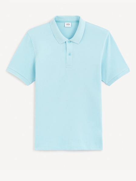 Celio Svetlo modra moška polo majica Celio pique Teone