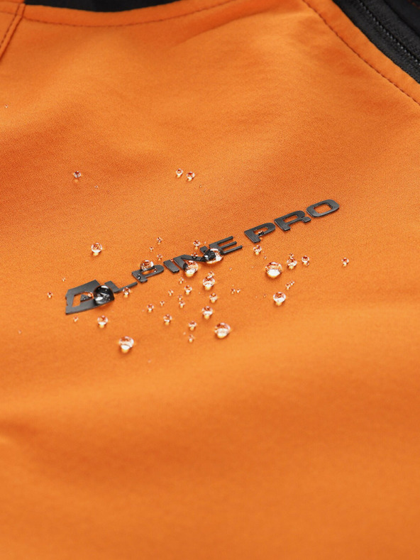 ALPINE PRO Oranžna moška softshell jakna ALPINE PRO ESPRIT