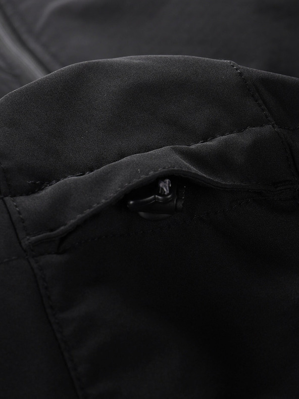 ALPINE PRO Črna moška softshell jakna ALPINE PRO HOOR