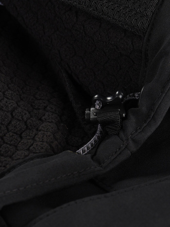 ALPINE PRO Črna moška softshell jakna ALPINE PRO HOOR