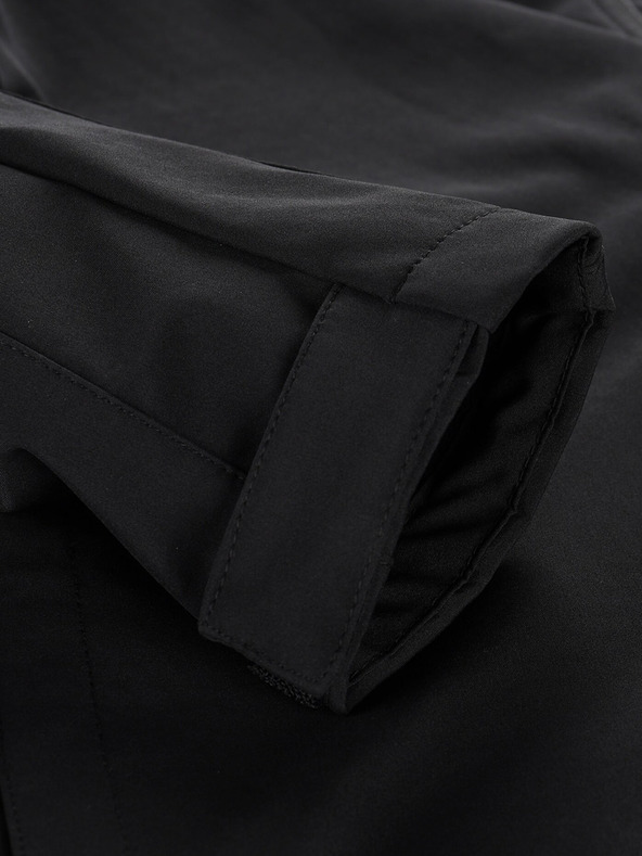 ALPINE PRO Črna moška softshell jakna ALPINE PRO HOOR