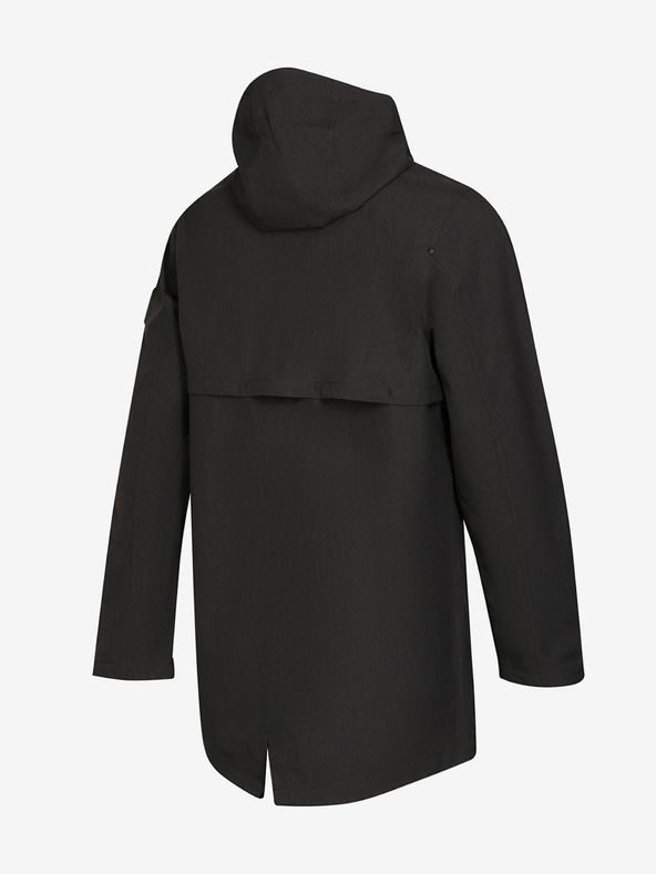 ALPINE PRO Moški sivi plašč z membrano PTX ALPINE PRO Perfet