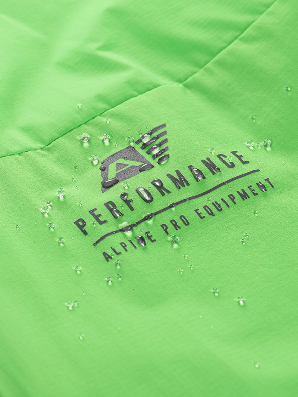 ALPINE PRO Svetlo zelena moška jakna z impregnacijo ALPINE PRO Spin