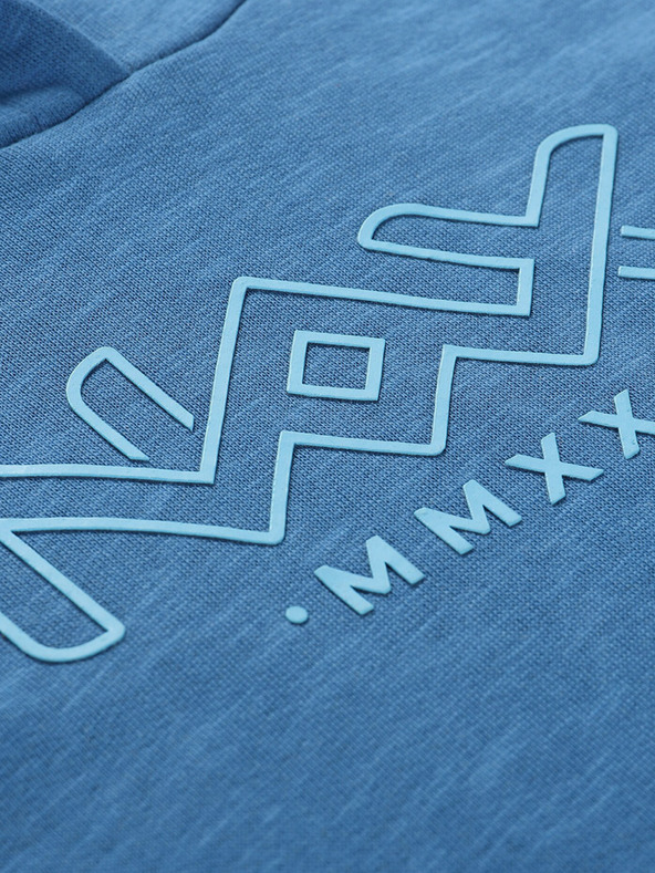 NAX Modra otroška majica NAX COLEFO