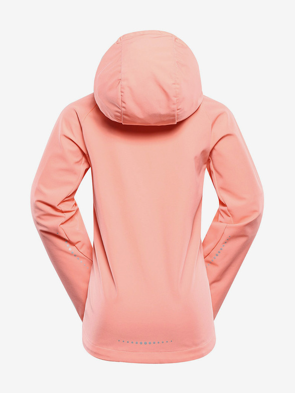 ALPINE PRO Oranžna otroška softshell jakna ALPINE PRO SPERTO