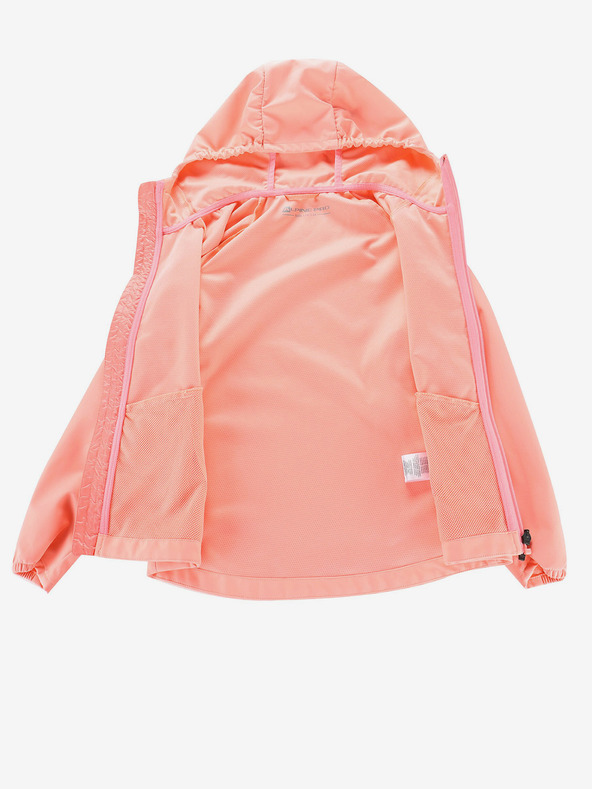 ALPINE PRO Oranžna otroška softshell jakna ALPINE PRO SPERTO