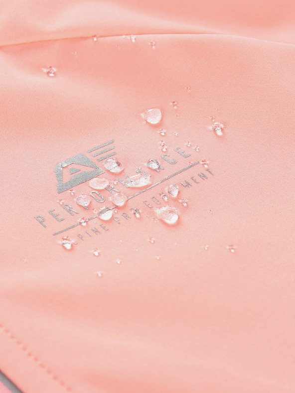 ALPINE PRO Oranžna otroška softshell jakna ALPINE PRO SPERTO