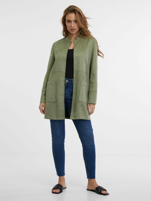 Orsay Kaki ženski svetel plašč ORSAY