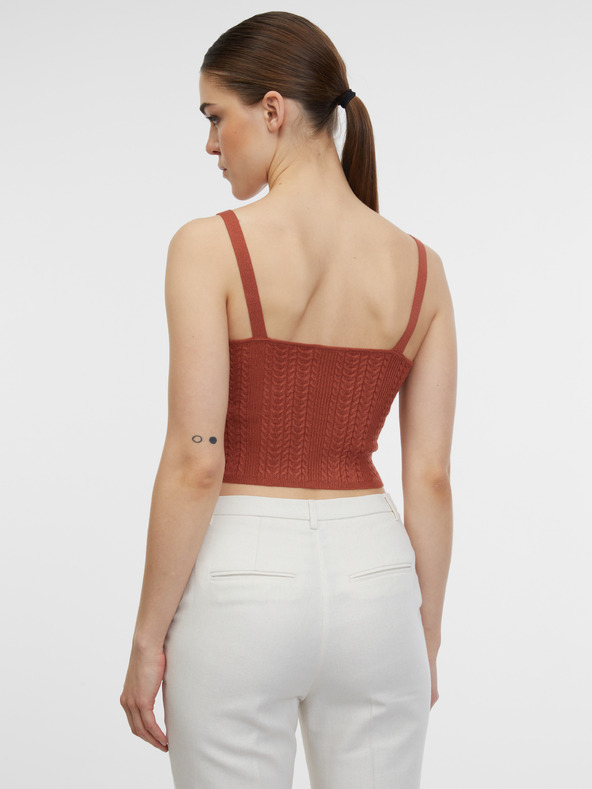 Orsay Rjav ženski top ORSAY