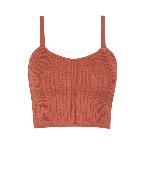 Orsay Rjav ženski top ORSAY