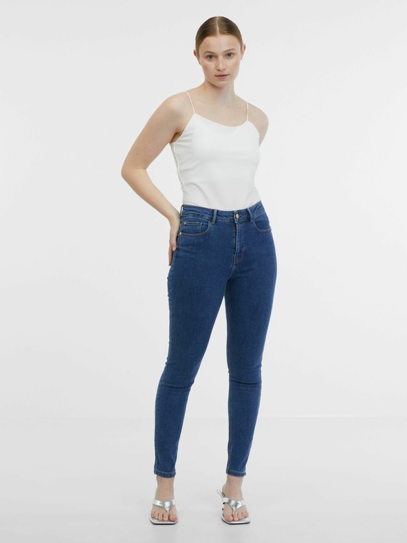 Orsay Bela ženska majica brez rokavov ORSAY