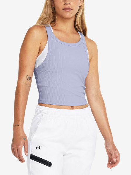 Under Armour Ženska majica brez rokavov Under Armour Meridian Rib Crop Tank