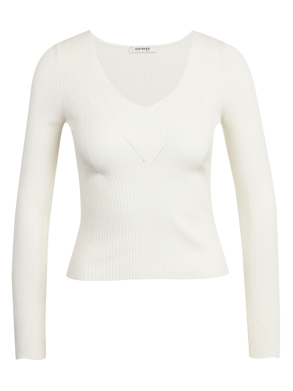 Orsay Bela ženska rebrasta jopa ORSAY