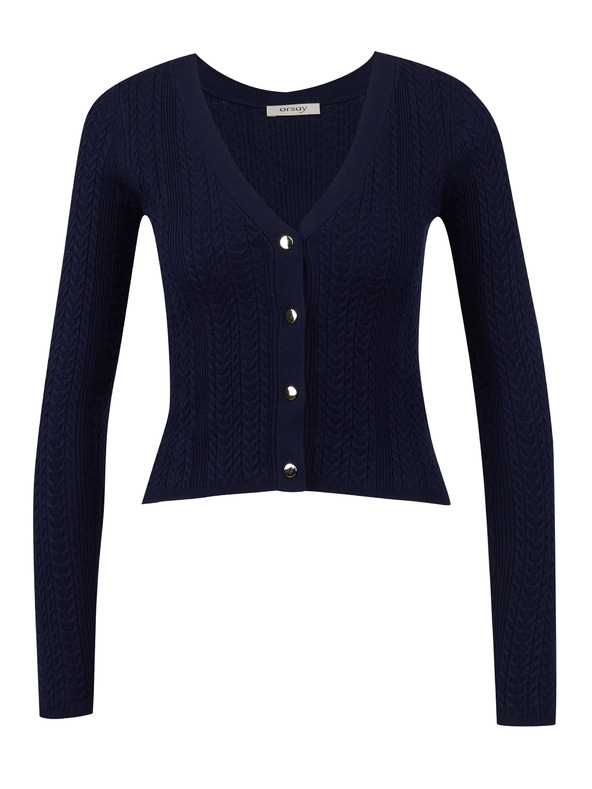 Orsay Temno modra ženska jopica ORSAY