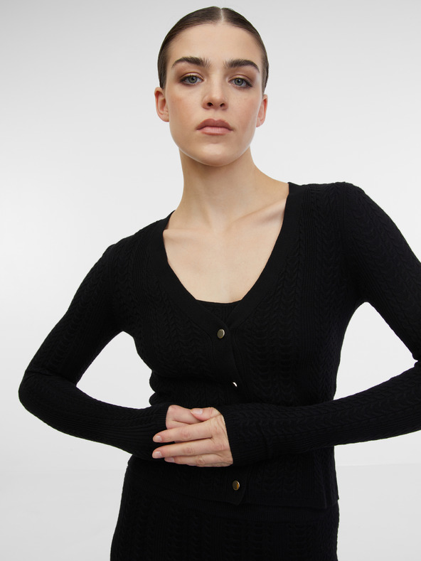 Orsay Črn ženski kardigan ORSAY