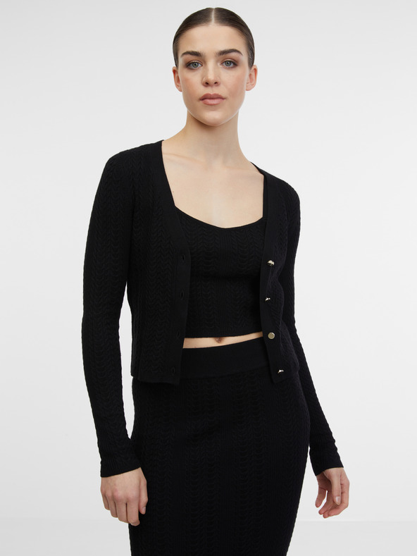 Orsay Črn ženski kardigan ORSAY