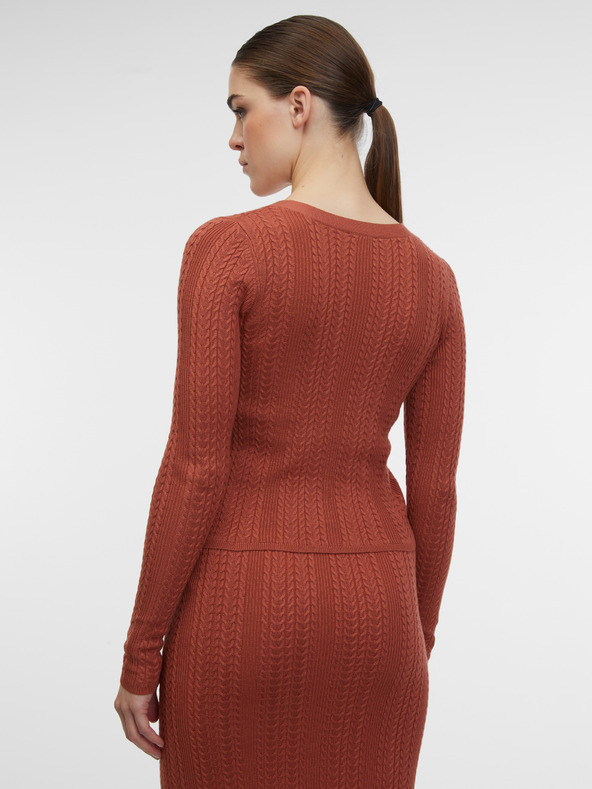 Orsay Rjav ženski kardigan ORSAY