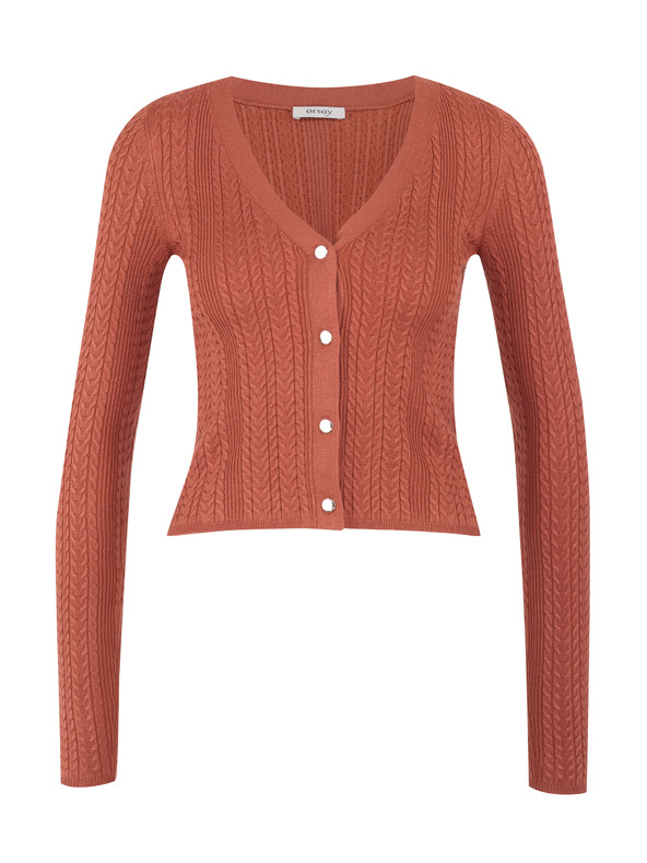 Orsay Rjav ženski kardigan ORSAY