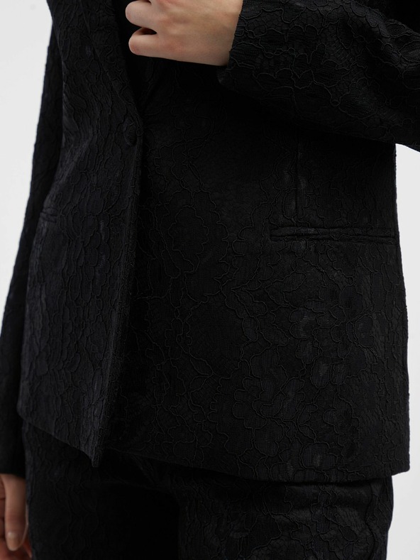 Orsay Črna ženska jopa z vzorcem ORSAY