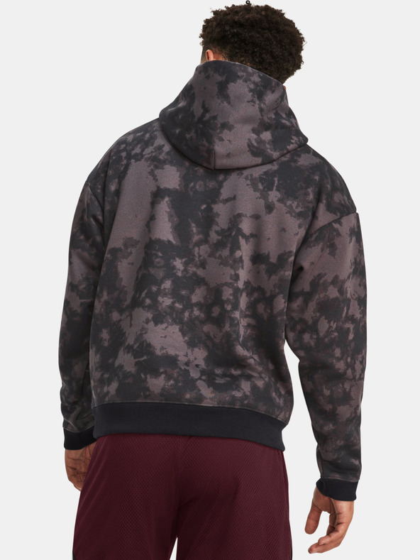 Under Armour Moški pulover Under Armour Curry Acid Wash Hoodie