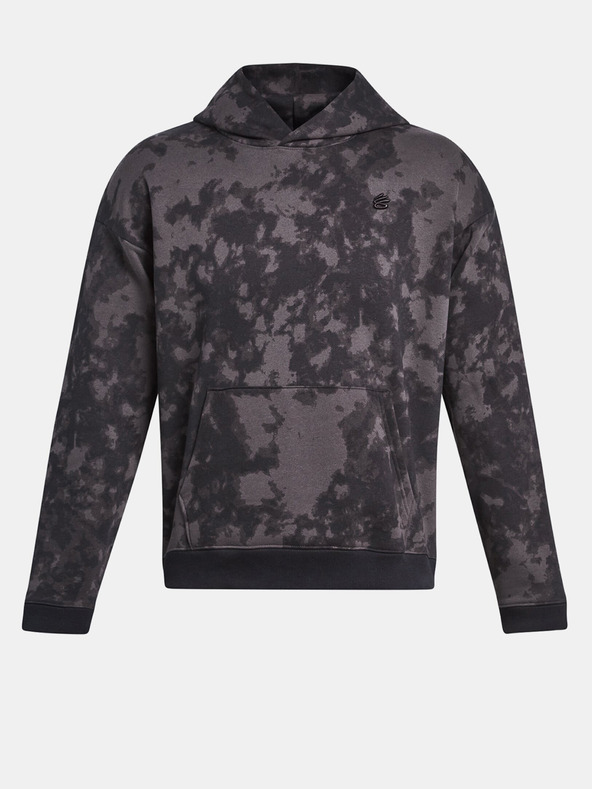 Under Armour Moški pulover Under Armour Curry Acid Wash Hoodie