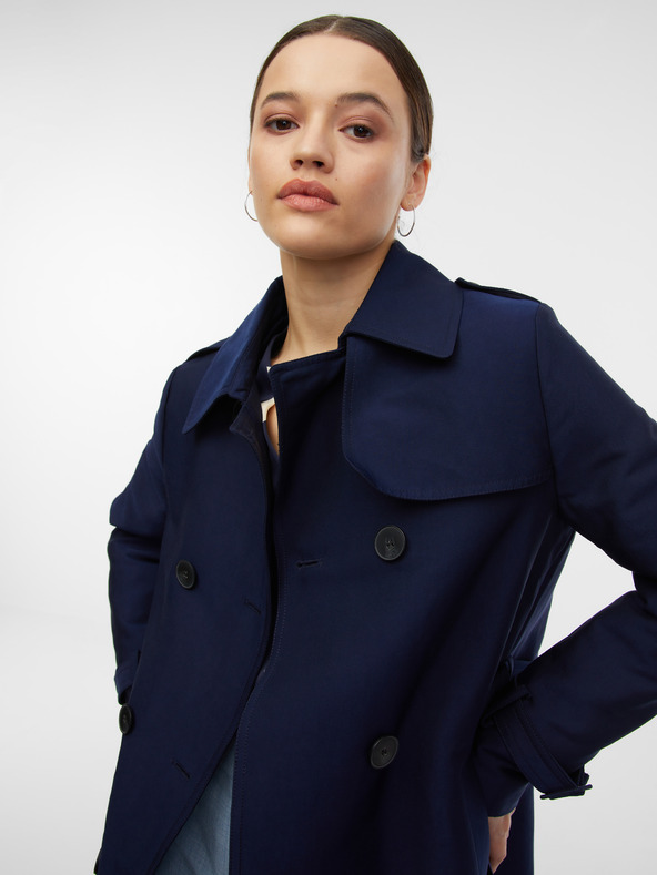 Orsay Temno moder ženski trenčkot ORSAY