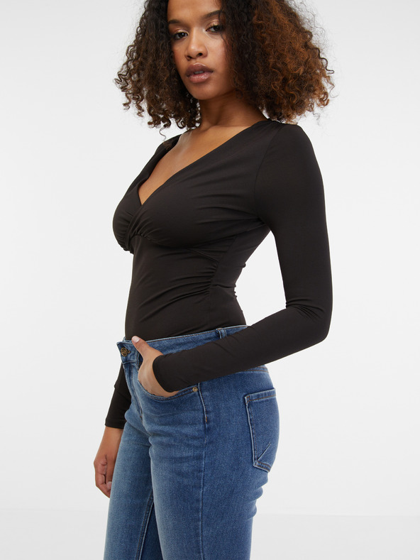 Orsay Modre ženske kavbojke tankega kroja ORSAY