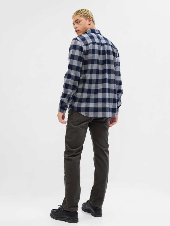 GAP Žametne hlačne ravnega kroja GapFlex GAP