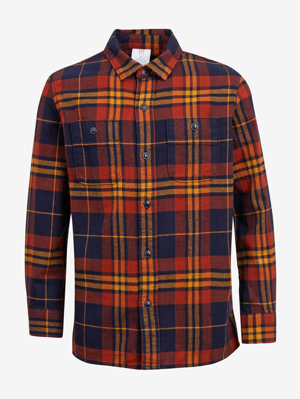 GAP Otroška flanelna majica GAP