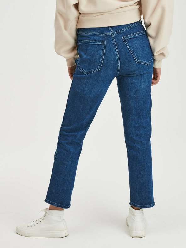 GAP Kavbojke slim High Rise Vintage Washwell GAP
