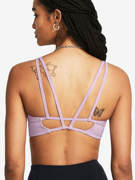 Under Armour Meridian Rib Bralette Športni Modrček