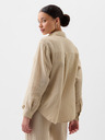 GAP Mušelínová oversize košeľa GAP