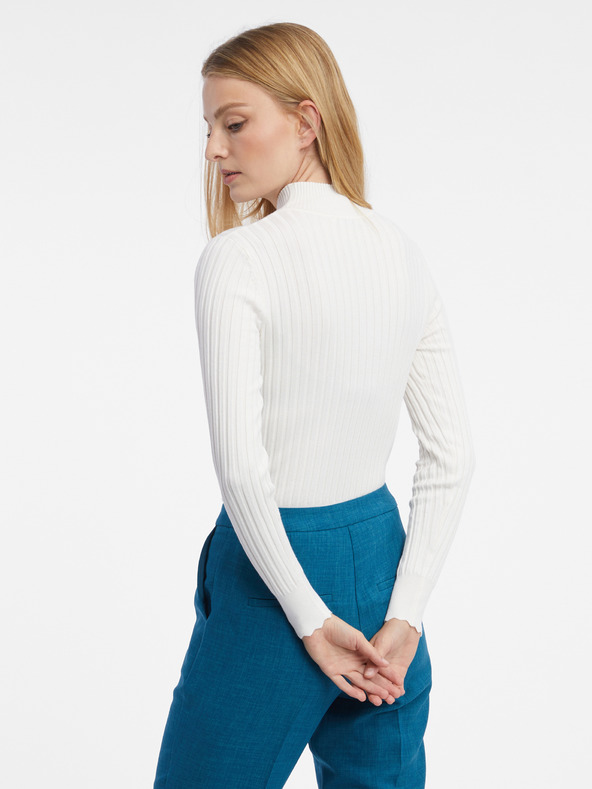 Orsay Beli ženski lahki pulover ORSAY